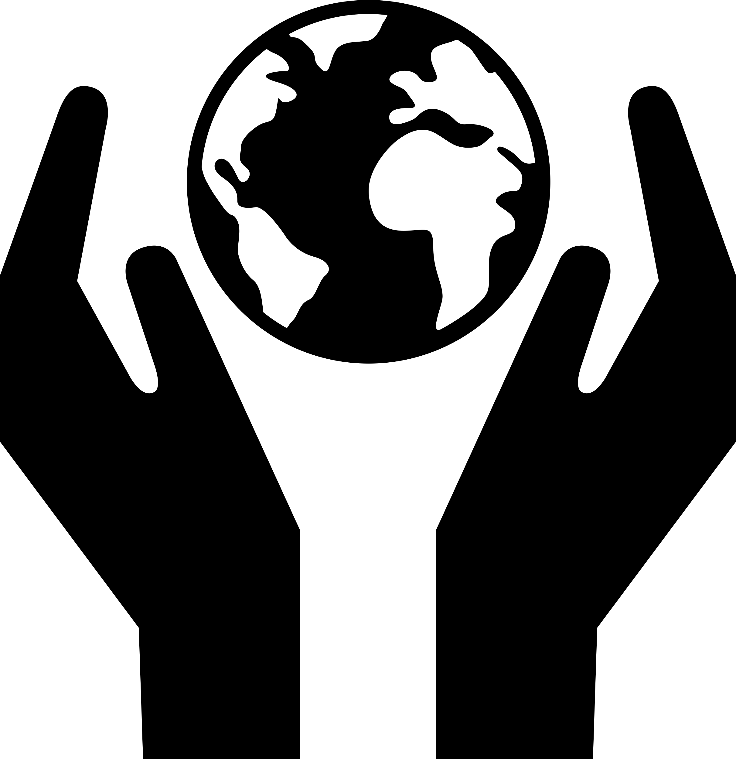 Earth Between Hands Svg Line Art Free Vectors
